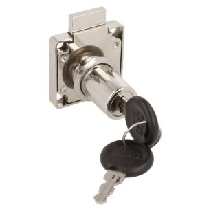 Zamek meblowy kwadratowy SISO X850 fi19x32mm CK