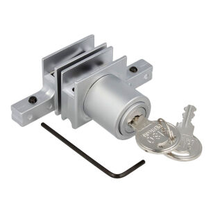 Zamek szkło 2740 NrD20 metal key alu