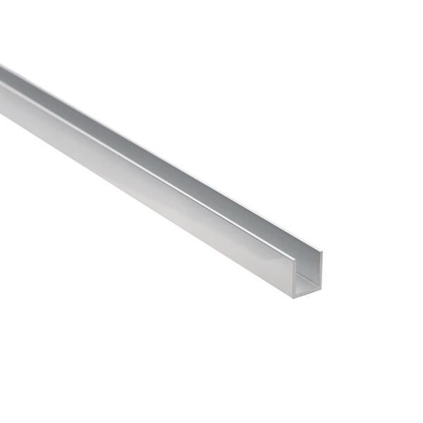 Profil U H12xS8mm do szkła 6mm polerowany długość 2,5m