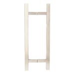 Pochwyt drzwiowy Sava 19x19x350mm stal nierdz. szczotkowany rozstaw: 250mm - 2