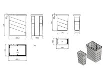 Sortownik wysuwny LUMO 2x14L+3L - 6