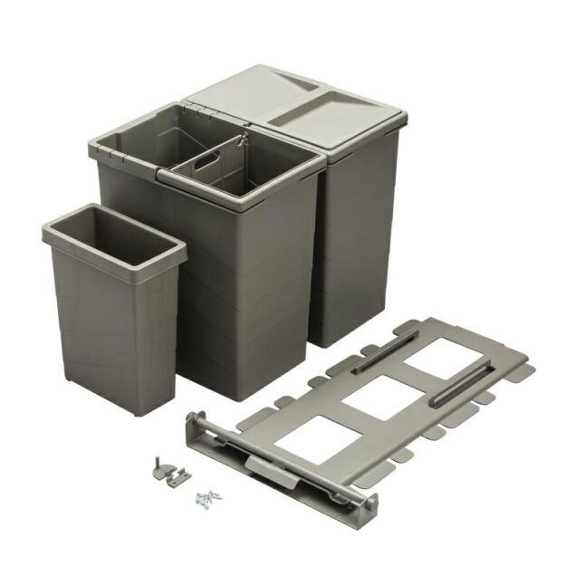 Sortownik wysuwny LUMO 2x14L+3L