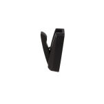 Wieszak HIPPO czarny mat/50x25,5x13,5mm - 5