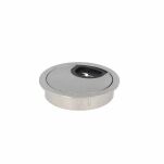 Przepust kablowy fi60x13mm znalowy gumka stal szczotkowana - 3