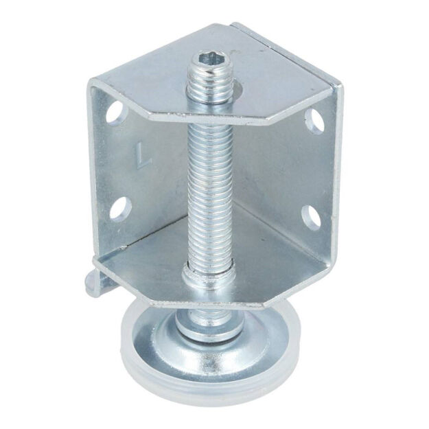 Stopka meblowa cokołowa ANGOLO M8x60mm lewa