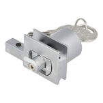 Zamek systemu przesuwnego do szkła SISO #2740 aluminium MK - 2