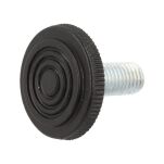 Stopka meblowa MAU M10x25mm fi32 czarna - 2