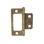 Zawias meblowy splatany RETRO 51x24x1,2mm stare złoto - 5