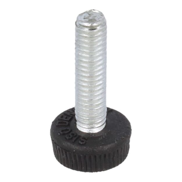 Stopka meblowa ALPHA M6x22mm fi15 czarna