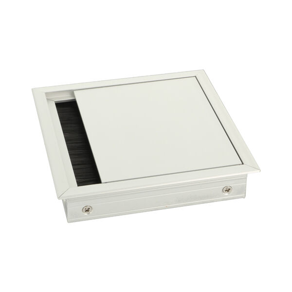 Przepust kablowy FORRO 120x120x24mm aluminium anoda