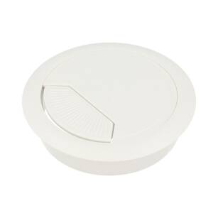 Przepust plastik fi60x14mm/biały