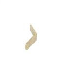 Zawias meblowy FLAP SLIM 12,5x80x2mm mosiądz - 2