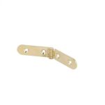 Zawias meblowy FLAP SLIM 12,5x80x2mm mosiądz - 4