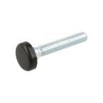 Stopka meblowa M8x52mm/PZD+klucz/czarna - 2