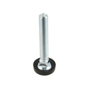 Stopka meblowa M8x60mm/PZD+klucz/czarna
