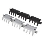 Prowadzenie kabli organizer podblatowy SPIDER 1mb czarny - 3