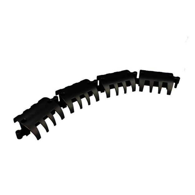 Prowadzenie kabli organizer podblatowy SPIDER 1mb czarny