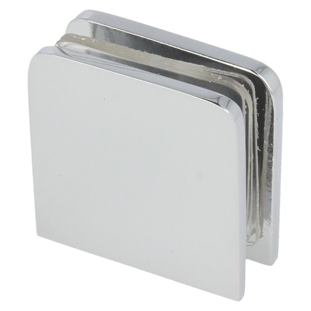 Łącznik ściana/szkło HAM 90st chrom