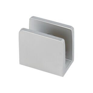 Wspornik półki szklanej SQUARE 4-8mm aluminium