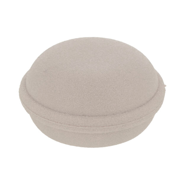 Odbojnik ścienny samoprzylepny MACARON fi34x19mm mocca