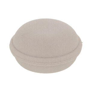 Odbojnik ścienny samoprzylepny MACARON fi34x19mm mocca