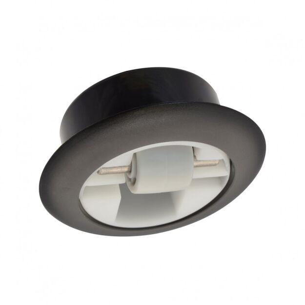 Mini rolka wpuszczana miękka TPR fi15mm lekki STOP otwór fi40mm OBROTOWA