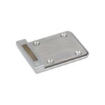 Płytka blokująca SQUARE-UV/szkło 4-5mm/alu - 2