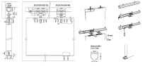 Prowadzenia systemu drzwi przesuwnych KG-75 - 5