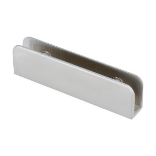 Wspornik półki szklanej SQUARE XL 4-8mm aluminium