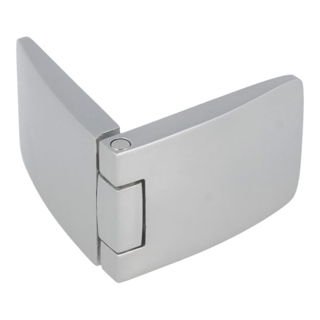 Zawias do drzwi szklanych na UV 4-6,75mm SQUARE U-SEE aluminium