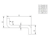 Klucz imbusowy Z 4mm niehartowny/100 szt. - 2