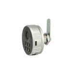 Zamek szyfrowy elektroniczny na odcisk palca PHIL fi19x20mm czarny - 3