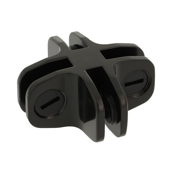 Łącznik szkła MAXI 4 90st 4-6mm czarny
