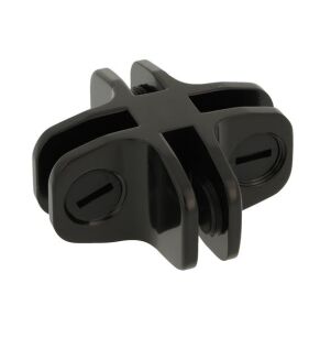 Łącznik szkła MAXI 4 90st 4-6mm czarny