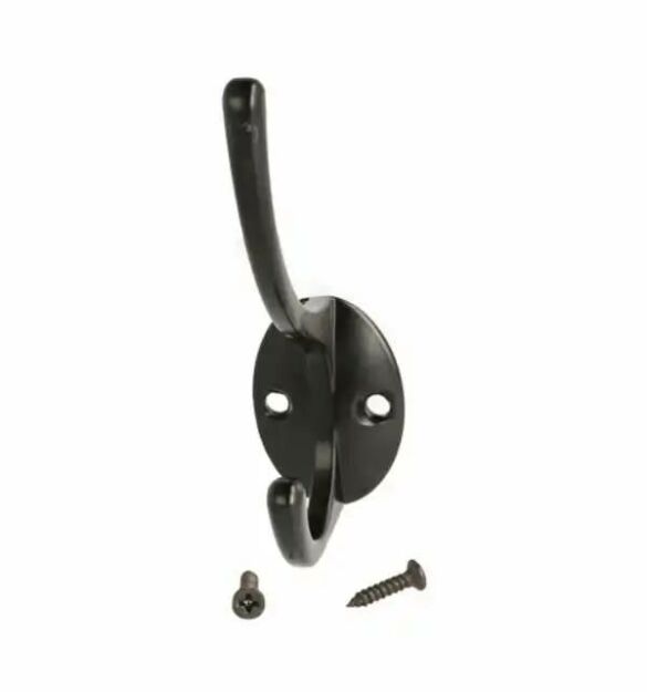 Wieszak meblowy BEAK czarny mat