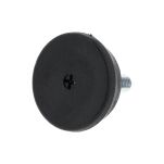 Stopka meblowa regulowana M8x25mm fi40 czarna - 2