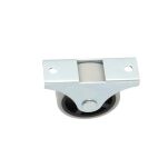 Kółko meblowe rolka stała tworzywowa fi40 szara h-43mm - 3