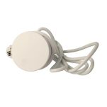Gniazdo zasilające z ładowarką 2xUSB (A+C) fi80mm białe - 4