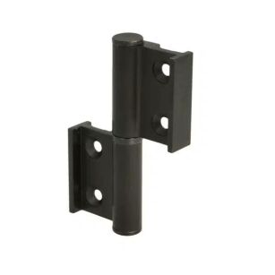 Zawias do kabin toaletowych NINA WC SISO lewy aluminium czarny