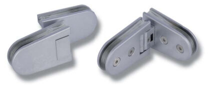 Zawias do kabiny prysznicowej ZUG 90 szkło-szkło 6-10mm aluminium