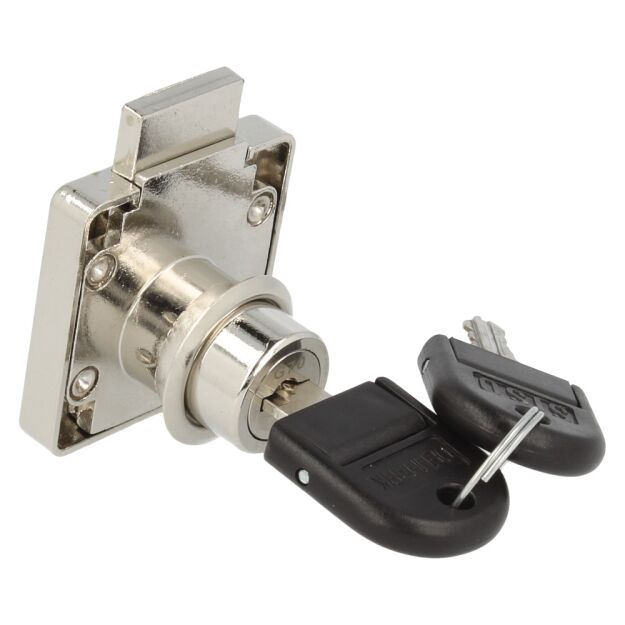 Zamek meblowy kwadratowy SISO X850 fi19x22mm Master J12 MIC HCK