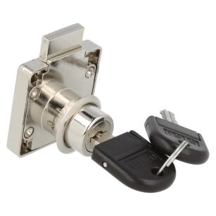 Zamek meblowy kwadratowy SISO X850 fi19x22mm Master J12 MIC HCK