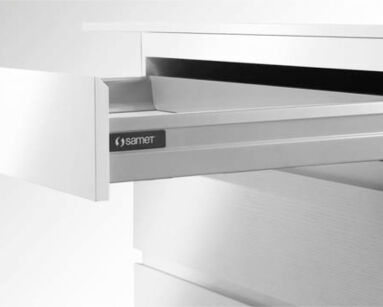 Szuflada Smart Box z hamulcem 500mm srebrna