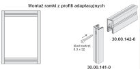Blachowkręt 6,3x32 do montażu profili - 3