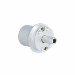 Zamek wciskany do drzwi szklanych przesuwnych X907 jeden numer klucza D20 aluminium CK - 2