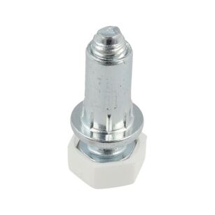 Stopka meblowa PIK z mufą M6x22mm/fi12m/biała