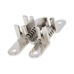 Zawias do blatów składanych stołu VICI 65x13mm 180st z mosiądzu nikiel - 2