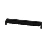 Przepust kablowy NX 35x200x19mm przyścienny aluminium czarny - 2