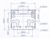 Zamek puszkowy SISO 2110 25mm brązowy - 3