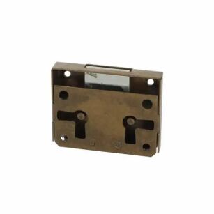 Zamek puszkowy SISO 2110 25mm brązowy